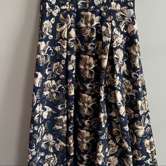 Badgley Mischka Floral Jacquard dress - Picture 4 of 10